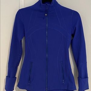 Lululemon define jacket royal blue size 4